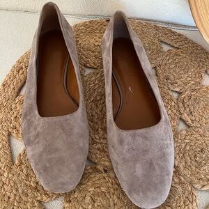 H by Halston Linda Suede Flats Size 7.5